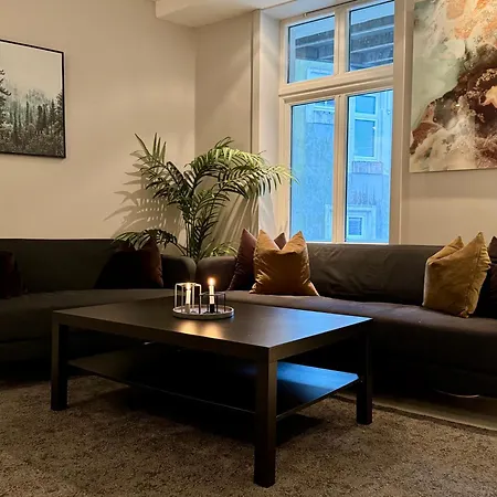 아파트 Koselig Sentrumsleilighet - Naer Bryggen *